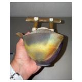Handcrafted Multicolor Ceramic Studio Pottery Teapot