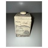Hand-Decorated Arctic & Maritime Lidded Keepsake Box