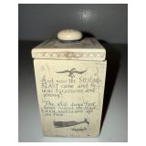 Hand-Decorated Arctic & Maritime Lidded Keepsake Box