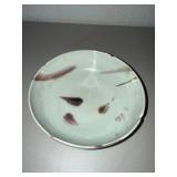Decorative Ceramic Abstract Floral Glazed Bowl