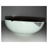 Decorative Ceramic Abstract Floral Glazed Bowl