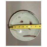 Decorative Ceramic Abstract Floral Glazed Bowl