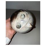 Decorative Ceramic Footed Bowl or Planter With Handles