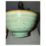 Japanese-Style Ceramic Tableware & Vase Mixed Lot (Lot of 8)