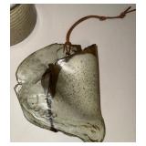 Signed Ceramic Pocket wall hanging