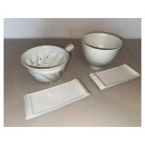 Essence of Life Ceramic Kitchenware Mixed Lot (Lot of 4)