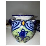 Talavera La Corona Handmade Pottery Assortment - 5-Piece Mixed Lot