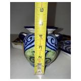 Talavera La Corona Handmade Pottery Assortment - 5-Piece Mixed Lot