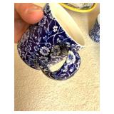 Queens Crownford Calico Floral Mugs (Lot of 8)