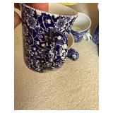 Queens Crownford Calico Floral Mugs (Lot of 8)