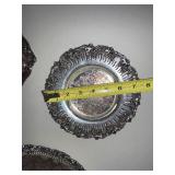 Old English Reproduction Silver Plate Serving Group (Lot of 5)