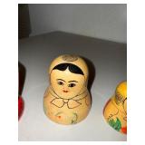 Wooden Matryoshka Nesting Doll Set - 5pc