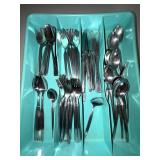 Mid-Century Stainless Steel Flatware Assortment - Cromargan Germany