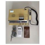 Vintage Norcom Dictation System With M17 Recorder and Case