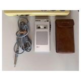 Vintage Norcom Dictation System With M17 Recorder and Case