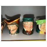Royal Doulton Character Jugs - Assorted Designs (Lot of 6)