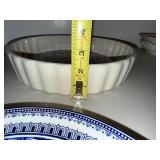 Blue-and-White Tableware Mixed Lot - 8-Piece