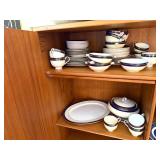 Adderley Ware England Blue & Gold Bone China Dinnerware Collection