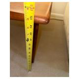 Moreddi Danish MCM Wood Square Occasional Table - 32 X 32 X 16 in