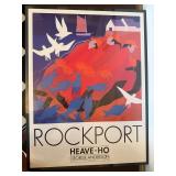 George Anderson Rockport Heave-Ho Framed Poster Print 19x25