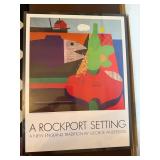 George Anderson a Rockport Setting Framed Art Print
