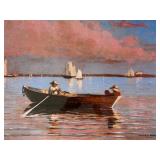 Framed Winslow Homer Gloucester Harbor 1873 Museum Art Print
