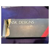 Dansk Designs Green Glass Candle Holders (Lot of 4)