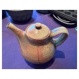 Jeff Oestreich Studio Pottery Glazed Stoneware Teapot