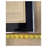1854 Preliminary Chart of Gloucester Harbor Massachusetts - Framed
