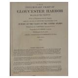 1854 Preliminary Chart of Gloucester Harbor Massachusetts - Framed