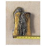 Cast Metal Mechanical Novelty Object With Brass Accents