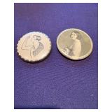 Vintage Advertising Pocket Mirrors (Lot of 2)