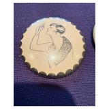 Vintage Advertising Pocket Mirrors (Lot of 2)