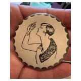 Vintage Advertising Pocket Mirrors (Lot of 2)
