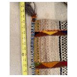Wool Camel Saddle Blanket from Israel 1982 - 19 X 57 in