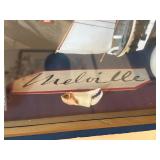 Pequod Moby-Dick Nautical Ship Shadow Box - 19 X 7 X 17 in