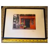 Signed Buttercups Shop Framed Art Print