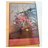 Framed Metropolitan Museum of Art Floral Poster - 22 X 36 in