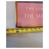 Framed Metropolitan Museum of Art Floral Poster - 22 X 36 in