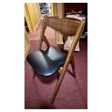 Set of 5 Vintage Coronet Wonderfold Folding Chairs Style 222