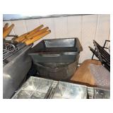 Lot of Assorted Bakeware Roasting Pan Racks Glass Dish & Cake Pans