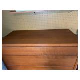 Vintage Conant Ball Solid Wood 5-Drawer Dresser Chest 38x43