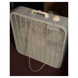 Lasko Portable Box Fan White 3-Speed Carry Handle Window Floor