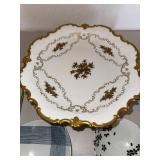 Lot of Assorted Porcelain Bowls Compote Stand & Bud Vase Decor
