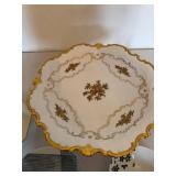 Lot of Assorted Porcelain Bowls Compote Stand & Bud Vase Decor