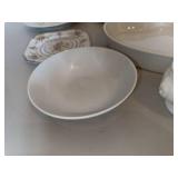 Vintage Mixed Porcelain Serving Plates Bowls Heart Dish Lion Head Cups