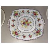 Vintage Mixed Porcelain Serving Plates Bowls Heart Dish Lion Head Cups