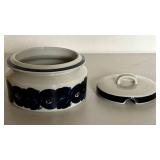 Arabia Finland Valencia Serving Bowl & Lidded Preserve Pot