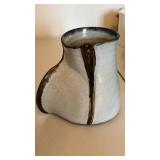 Set of 4 Studio Pottery Tankards Mugs Handcrafted Art Pottery