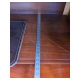 RWAY Walnut Server Buffet Cabinet w Pull Out Leaves 74in Extended